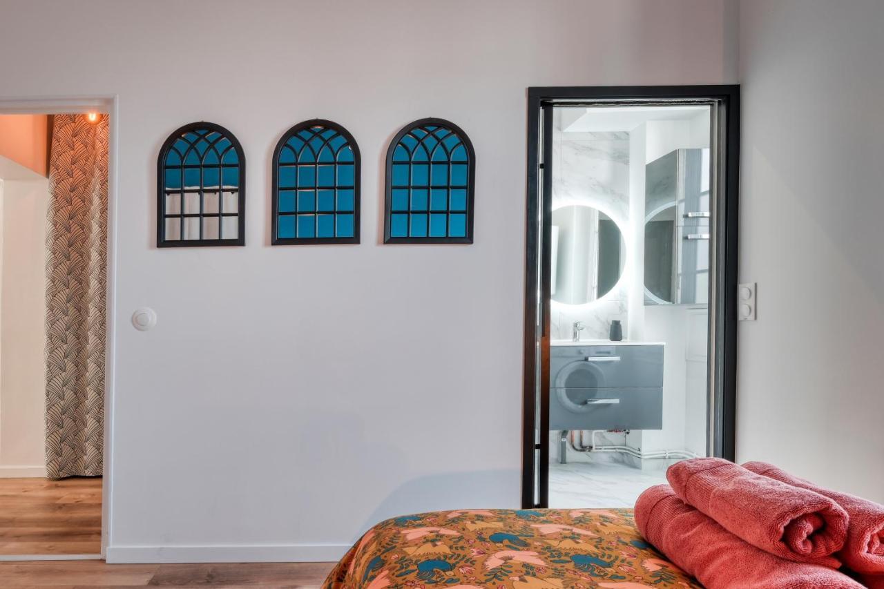 דירות שארטר Superbe 2 Pieces Avec Jacuzzi Privatif Face Gare Proche Cathedrale מראה חיצוני תמונה